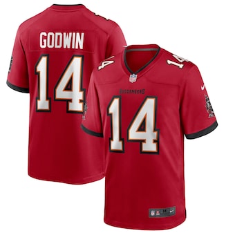 mens nike chris godwin red tampa bay buccaneers game jersey